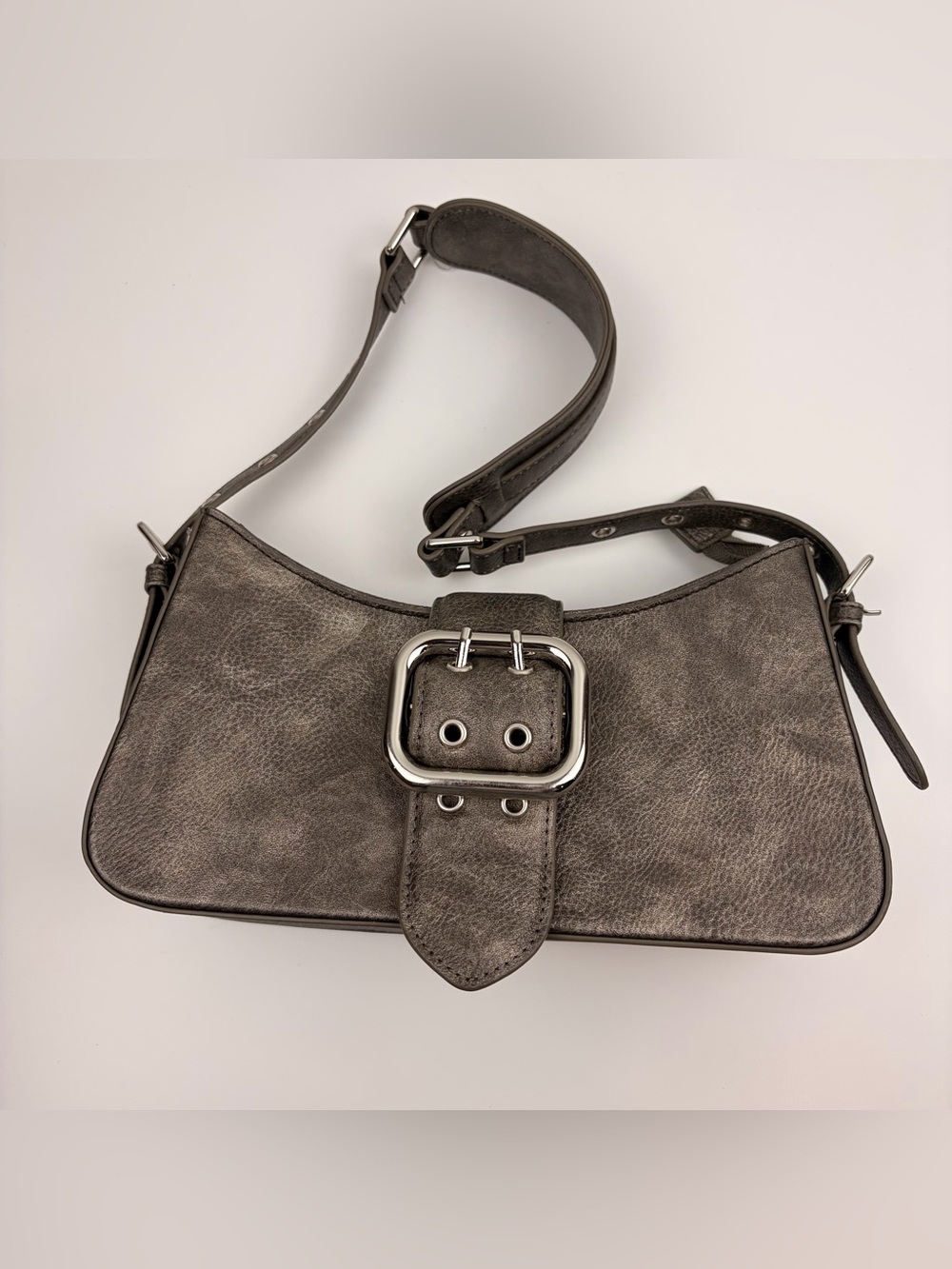Moussy Gray Shoulder Bag L034